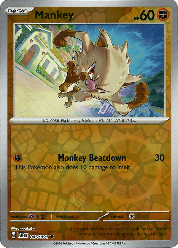 Mankey (Reverse Holo)