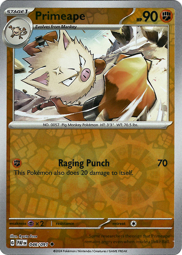 Primeape (Reverse Holo)