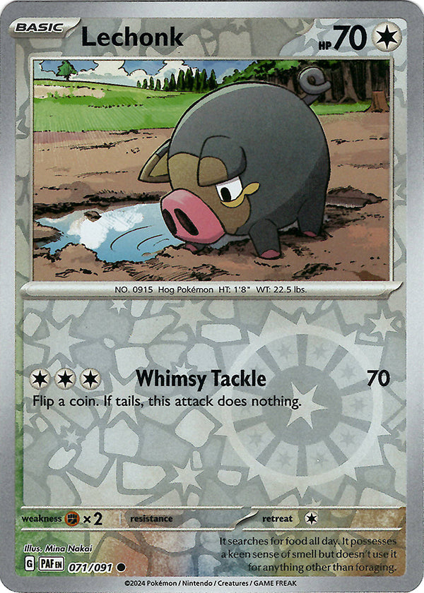 Lechonk (Reverse Holo)