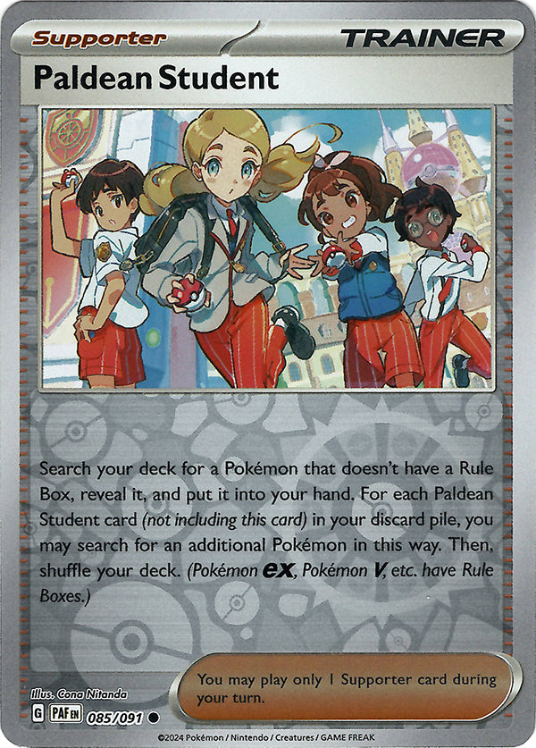 Paldean Student (85) (Reverse Holo)