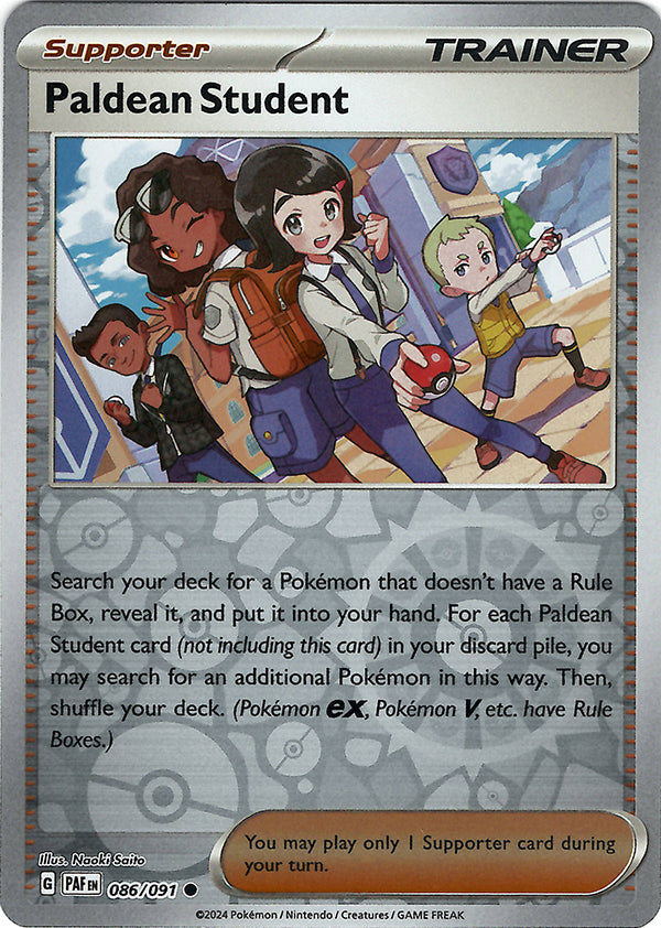 Paldean Student (86) (Reverse Holo)