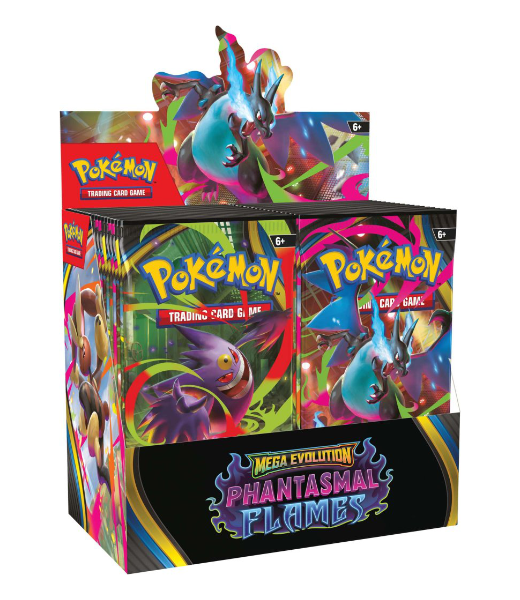 Pokémon TCG Phantasmal Flames Booster Box [LIMIT 1 PER HOUSELHOLD]