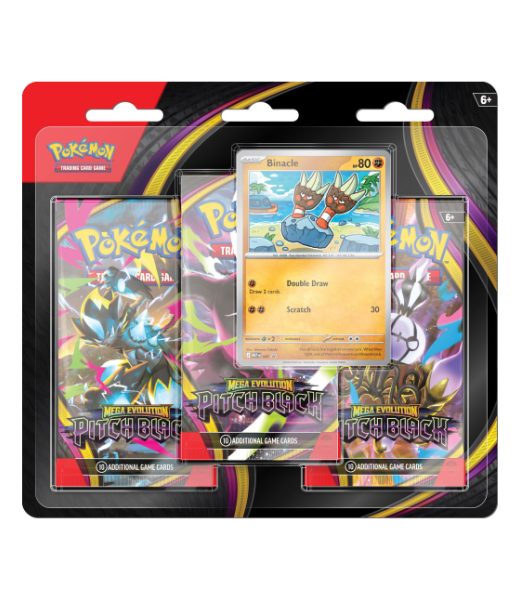 Pokémon TCG: Pitch Black Three-Booster Blister