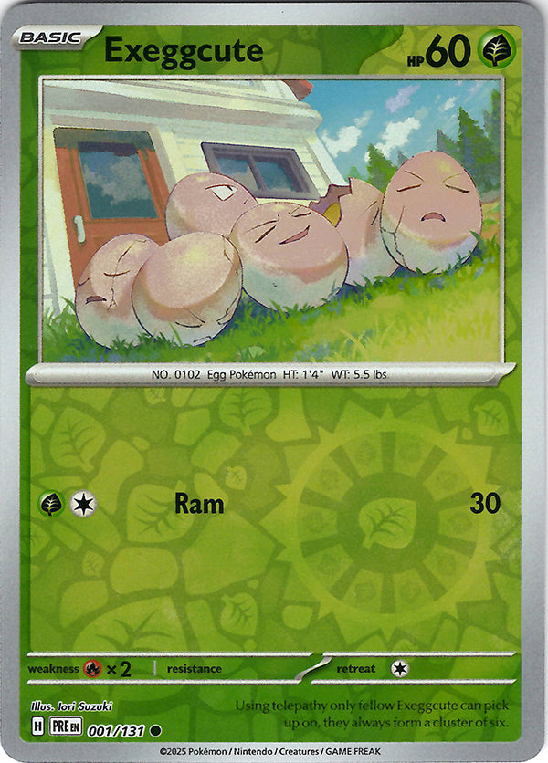 Exeggcute (Reverse Holo)