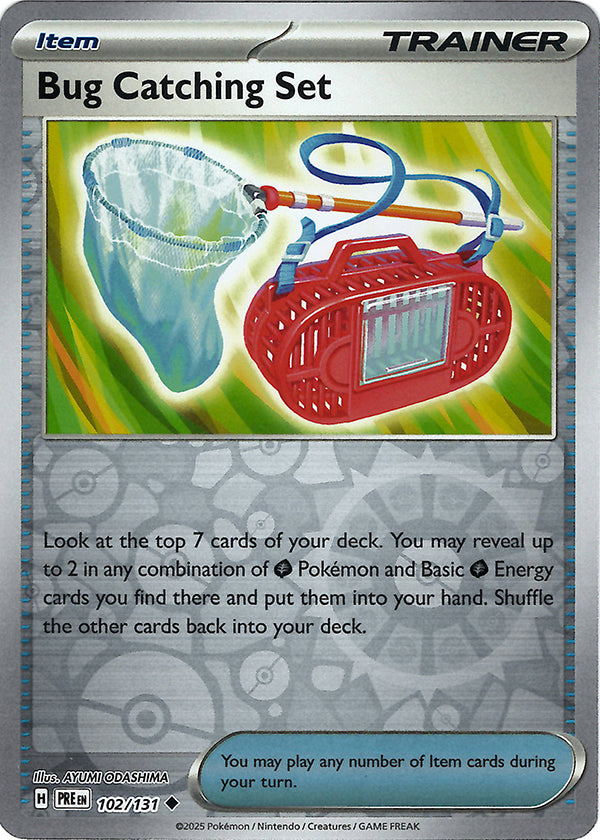Bug Catching Set (Reverse Holo)