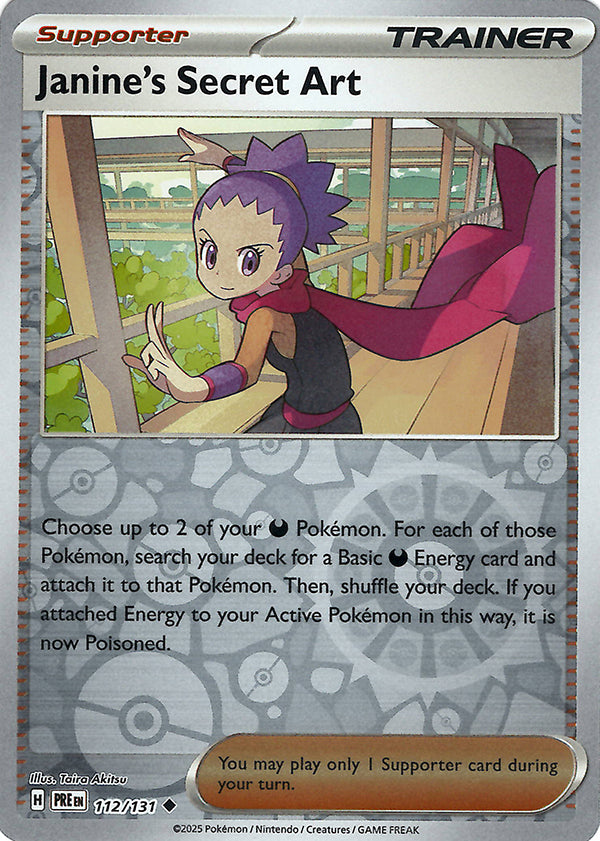 Janine’s Secret Art (Reverse Holo)