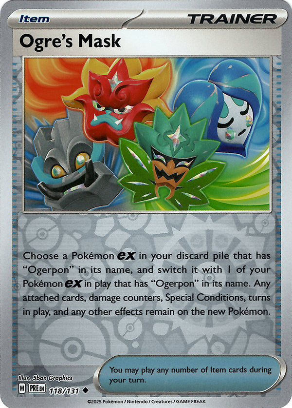Ogre’s Mask (Reverse Holo)