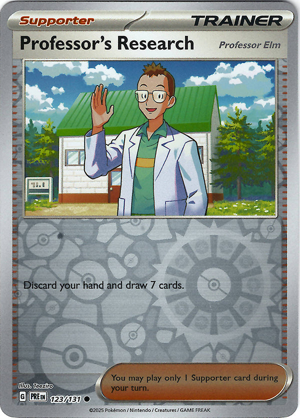 Professor’s Research (Professor Elm) (Reverse Holo)