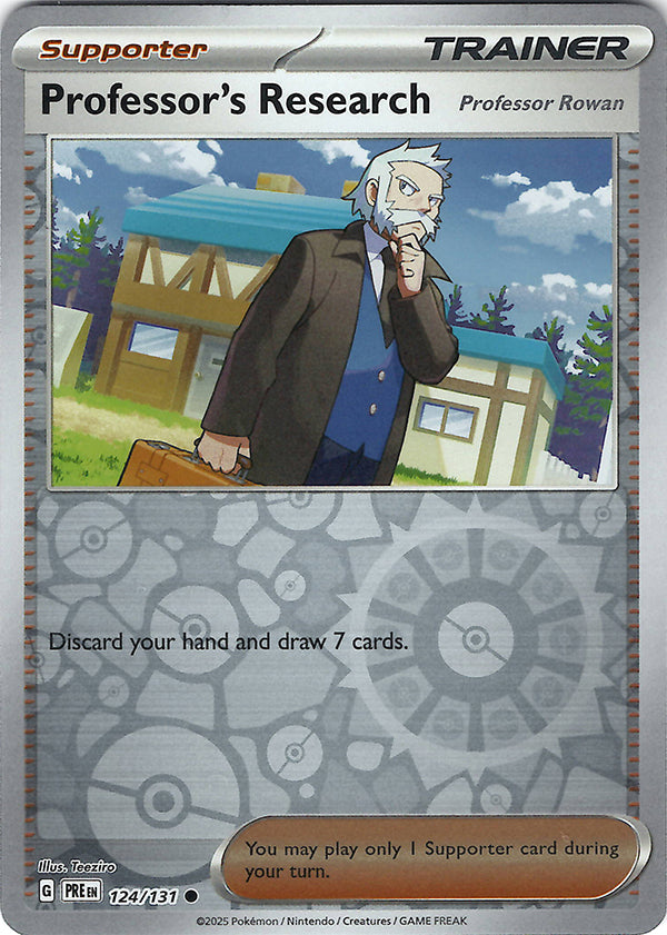 Profesor’s Research (Professor Rowan) (Reverse Holo)