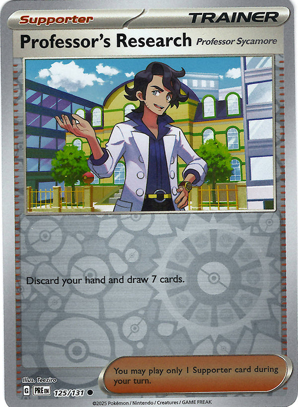 Professor’s Research (Professor Sycamore) (Reverse Holo)