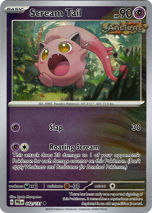 Scream Tail (Reverse Holo)