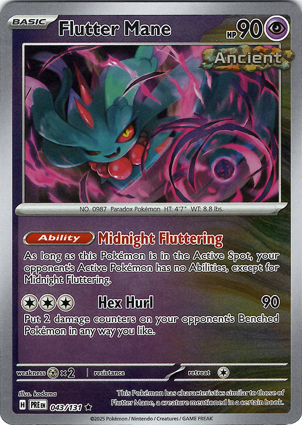 Flutter Mane (Reverse Holo)