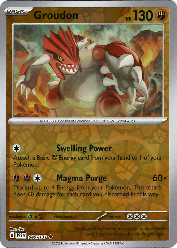 Groudon (Reverse Holo)