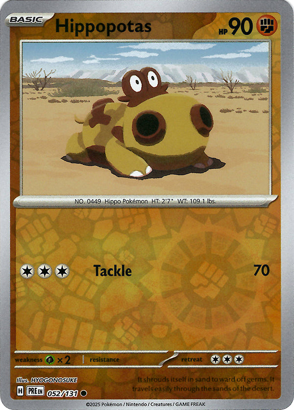 Hippopotas (Reverse Holo)
