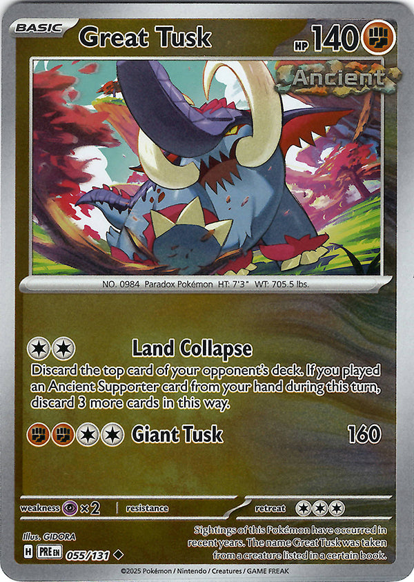 Great Tusk (Reverse Holo)