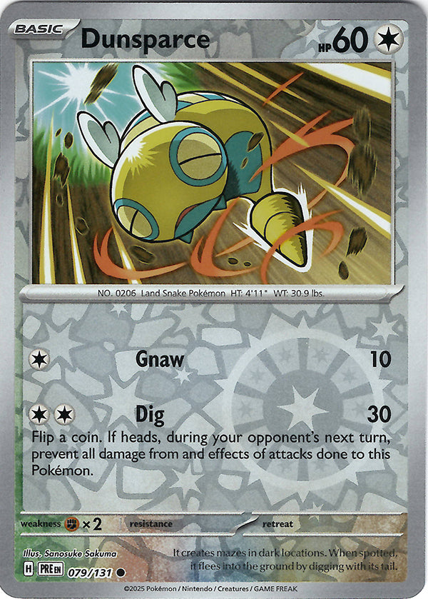 Dunsparce (Reverse Holo)