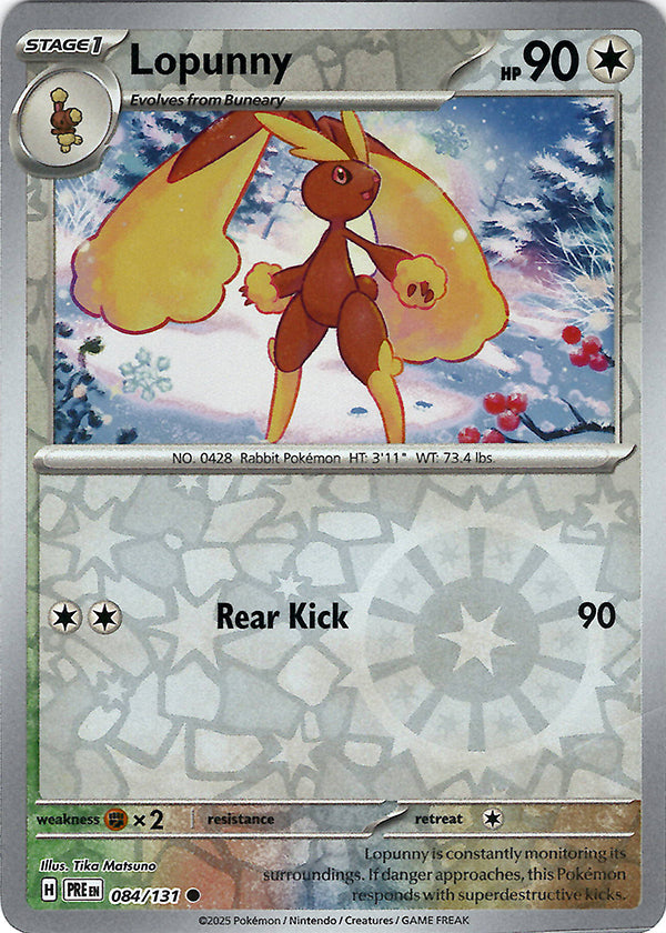 Lopunny (Reverse Holo)