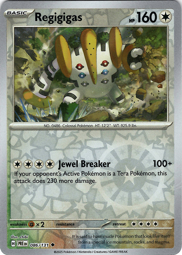 Regigigas (Reverse Holo)