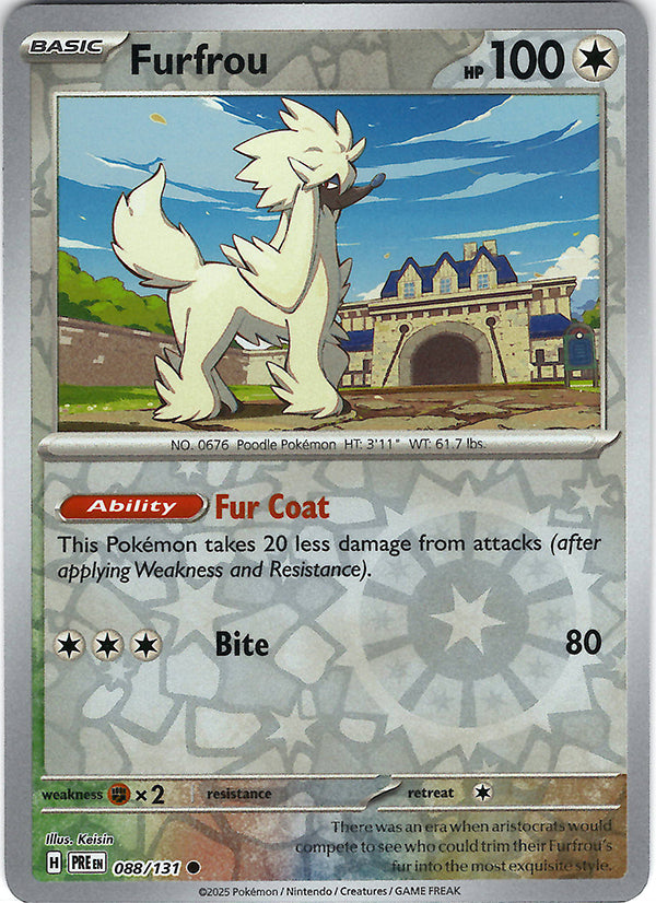 Furfrou (Reverse Holo)