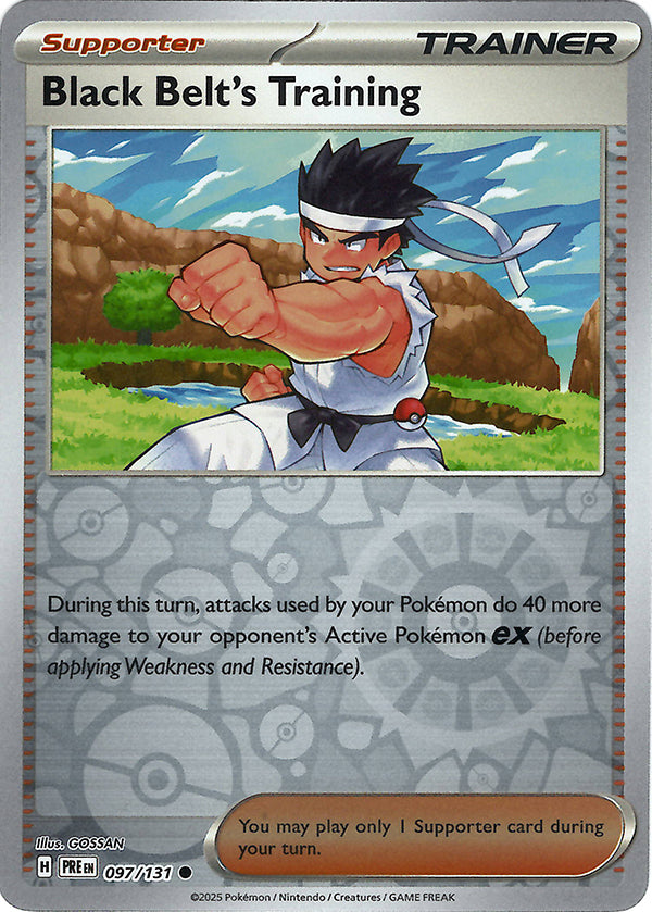 Black Belt’s Training (97) (Reverse Holo)