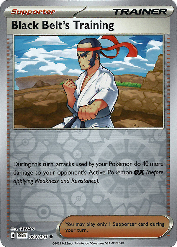 Black Belt’s Training (99) (Reverse Holo)