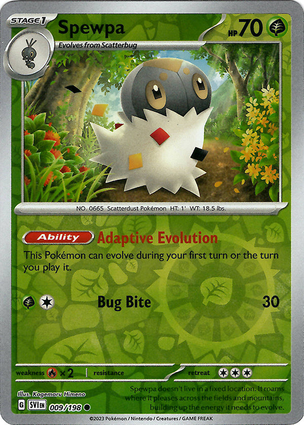 Spewpa (Reverse Holo)