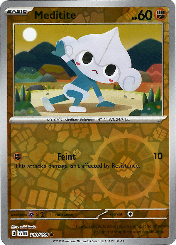 Meditite (Reverse Holo)