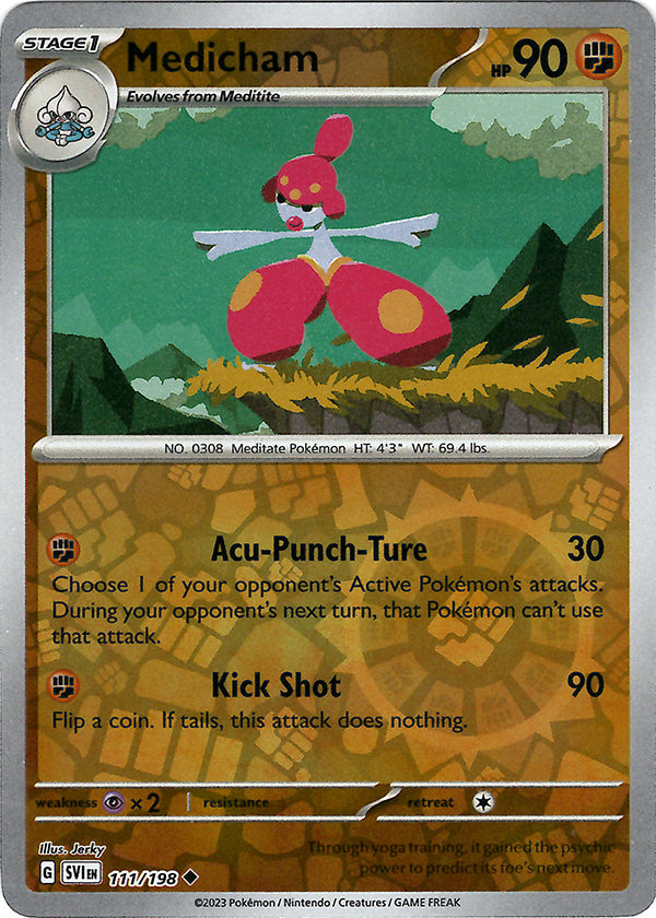 Medicham (Reverse Holo)