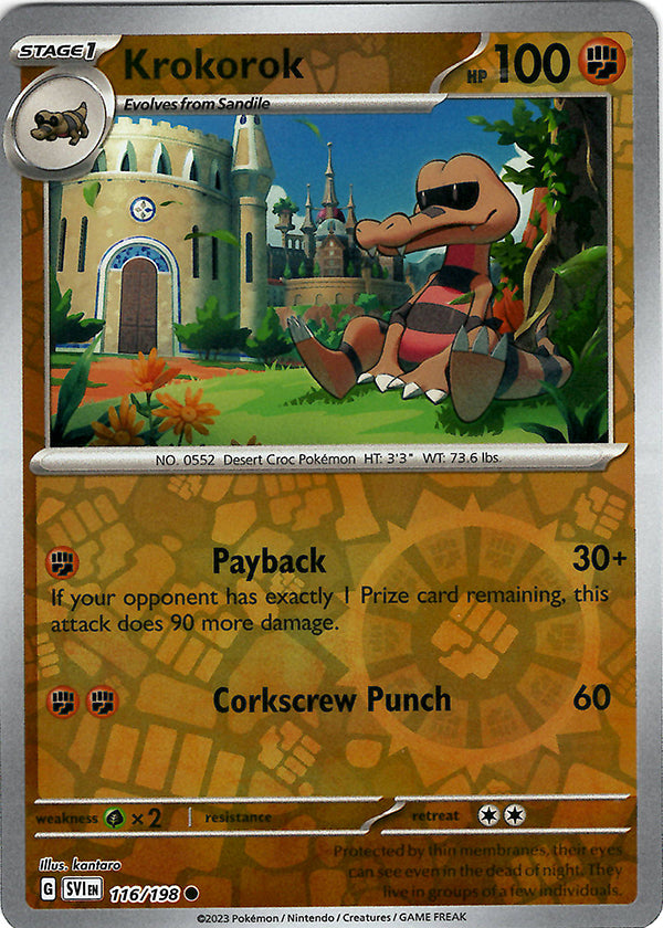 Krokorok (Reverse Holo)