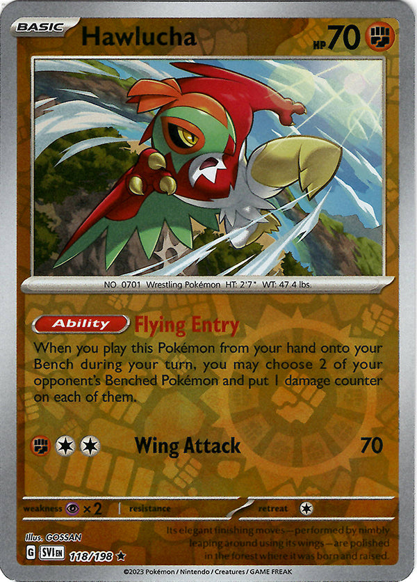 Hawlucha (Reverse Holo)