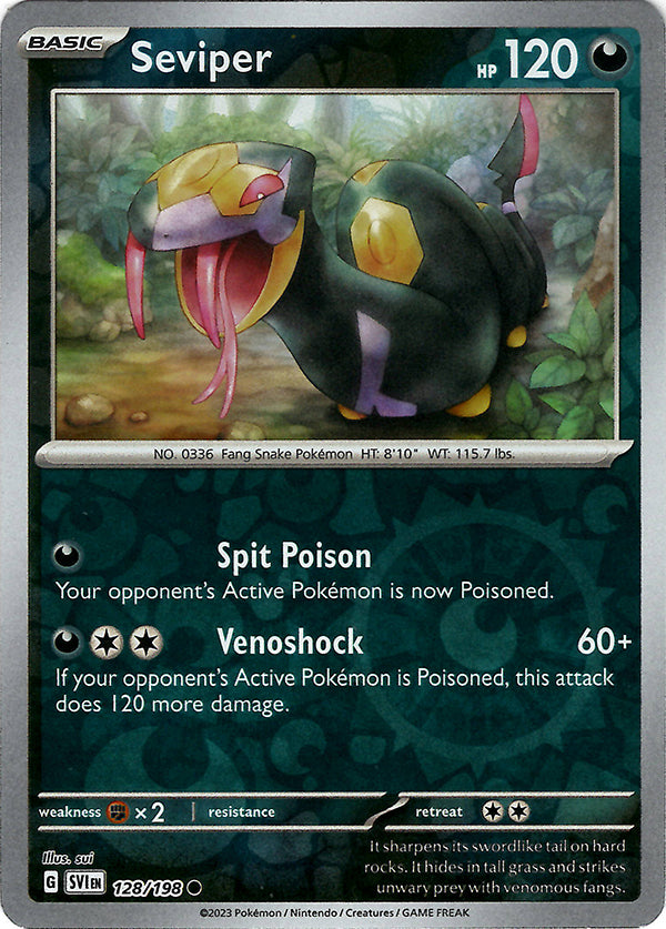 Seviper (Reverse Holo)