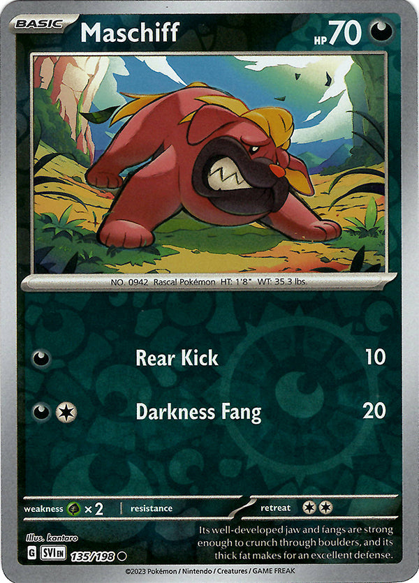 Maschiff (135) (Reverse Holo)
