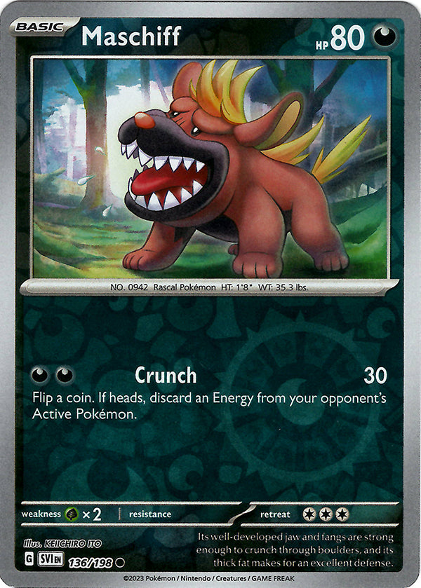 Maschiff (136) (Reverse Holo)