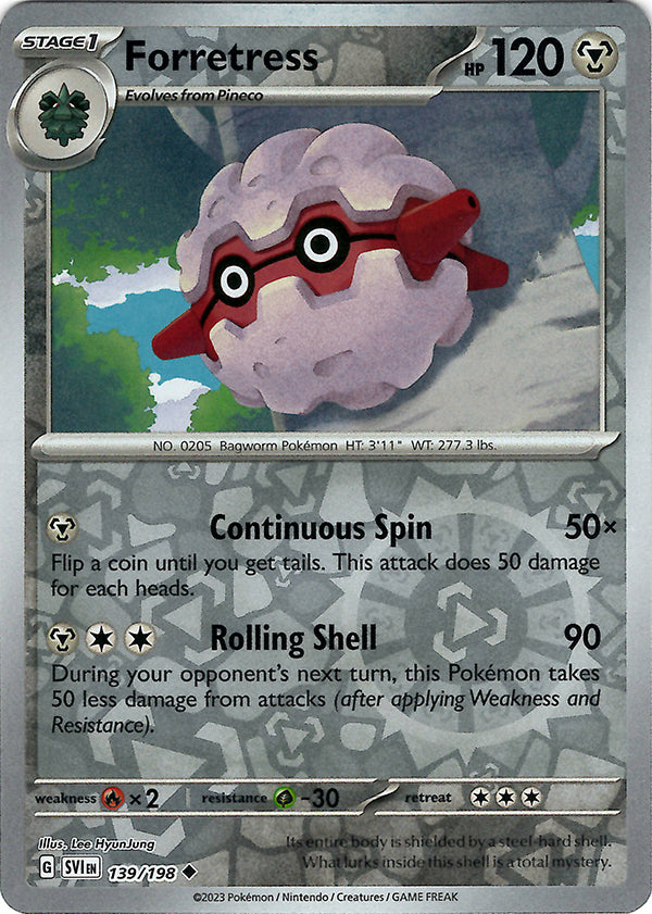 Forretress (Reverse Holo)