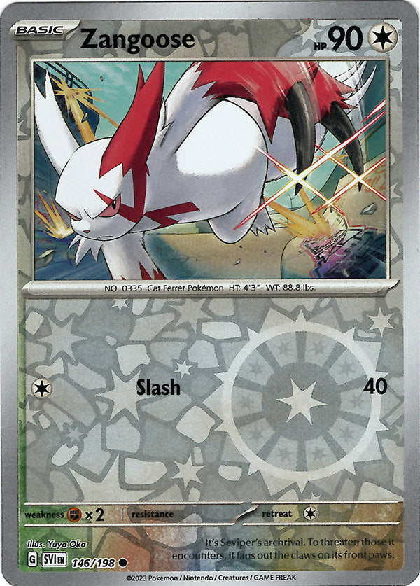 Zangoose (146) (Reverse Holo)