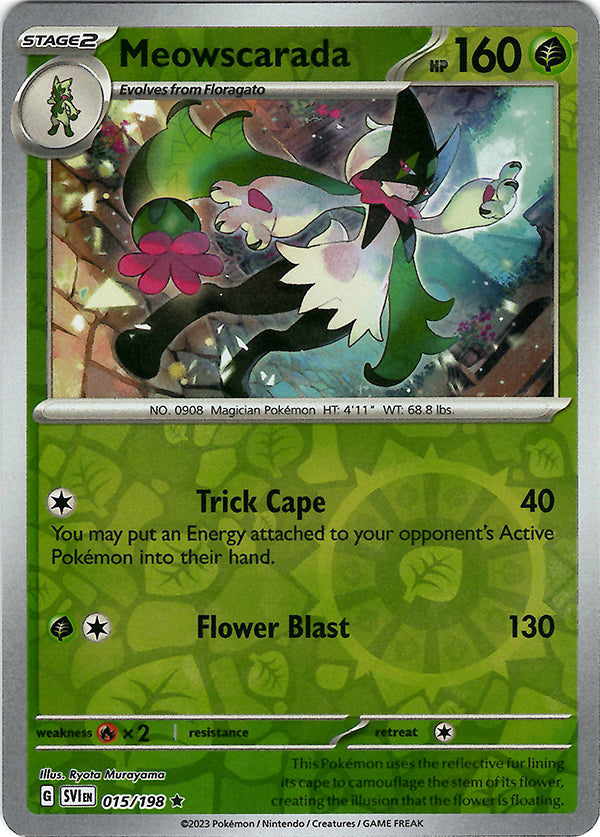 Meowscarada (Reverse Holo)