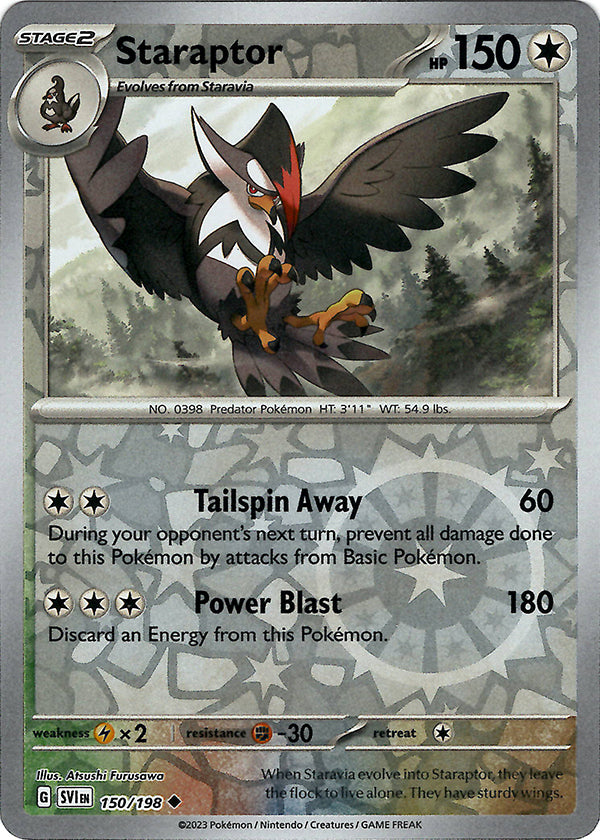 Staraptor (Reverse Holo)