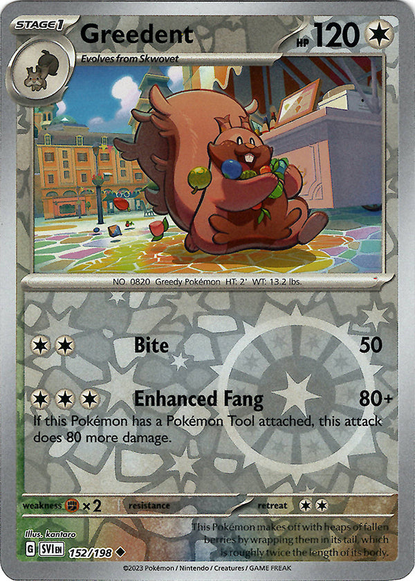 Greedent (Reverse Holo)