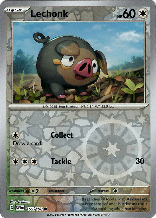 Lechonk (155) (Reverse Holo)