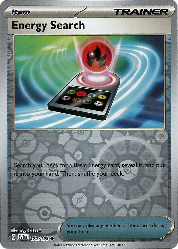 Energy Search (Reverse Holo)