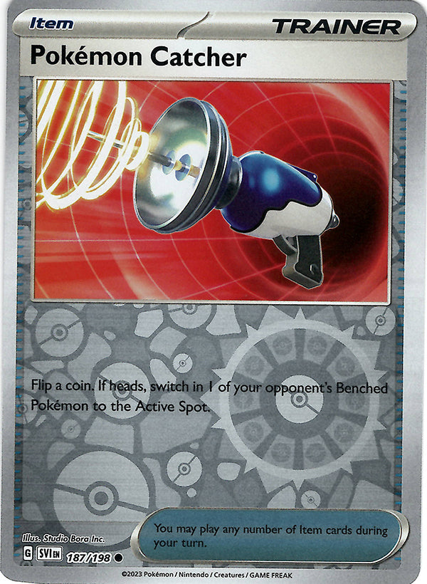 Pokemon Catcher (Reverse Holo)