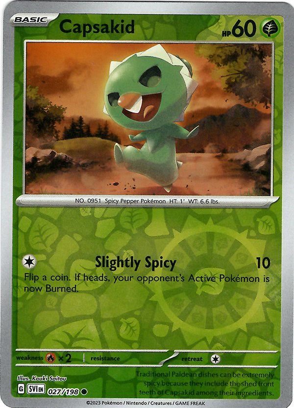 Capsakid (27) (Reverse Holo)