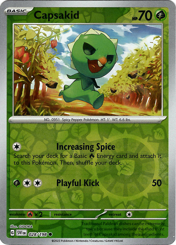 Capsakid (28) (Reverse Holo)