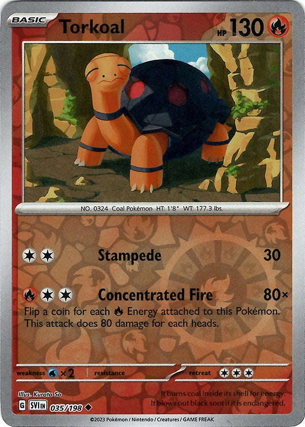 Torkoal (Reverse Holo)