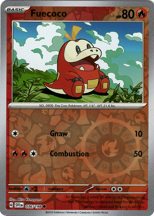 Fuecoco (Reverse Holo)