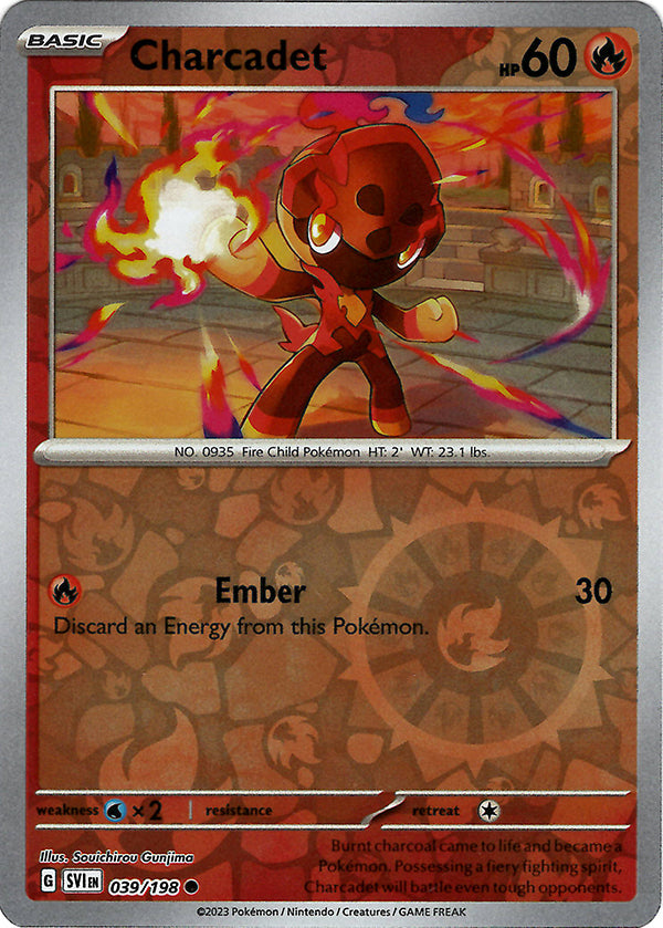 Charcadet (39) (Reverse Holo)