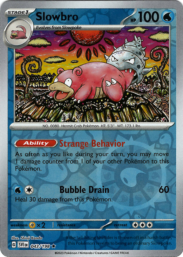 Slowbro (Reverse Holo)