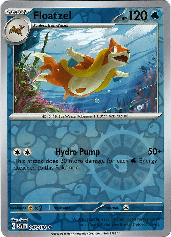 Floatzel (Reverse Holo)