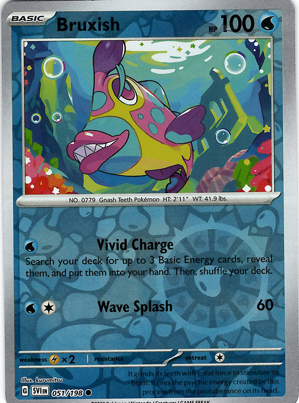 Bruxish (Reverse Holo)