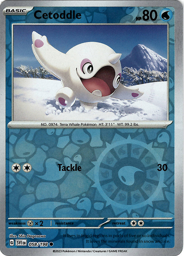 Cetoddle (58) (Reverse Holo)